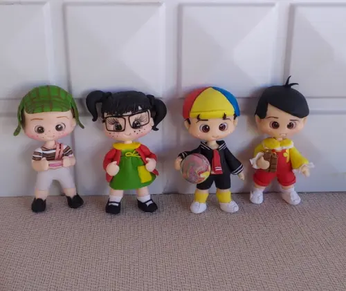 Turma do Chaves em Biscuit