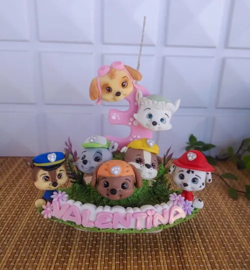 Vela Patrulha Canina Menina