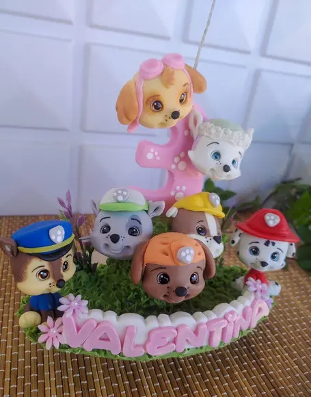 Vela Patrulha Canina Menina