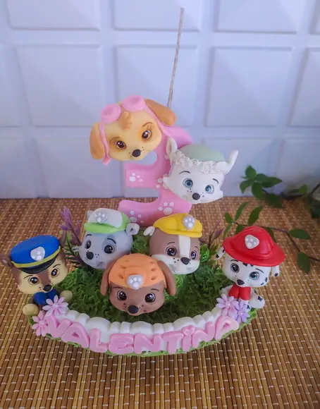 Vela Patrulha Canina Menina
