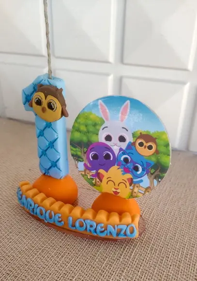 Vela Personalizada Bolofofos