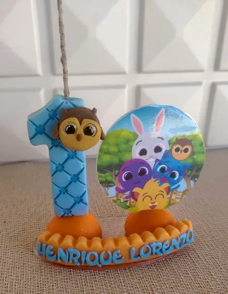 Vela Personalizada Bolofofos