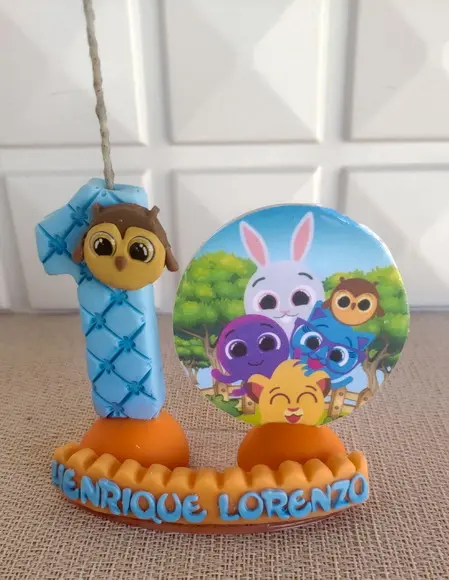 Vela Personalizada Bolofofos