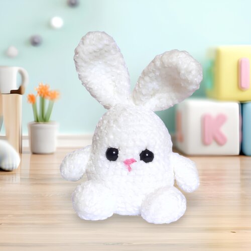Coelho Amigurumi Pelúcia