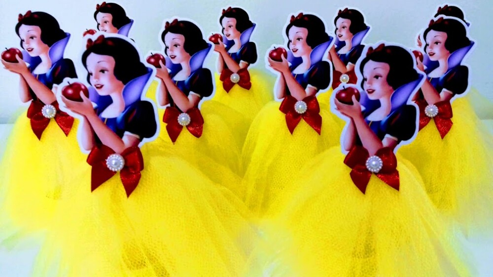 Tubetes Branca de Neve
