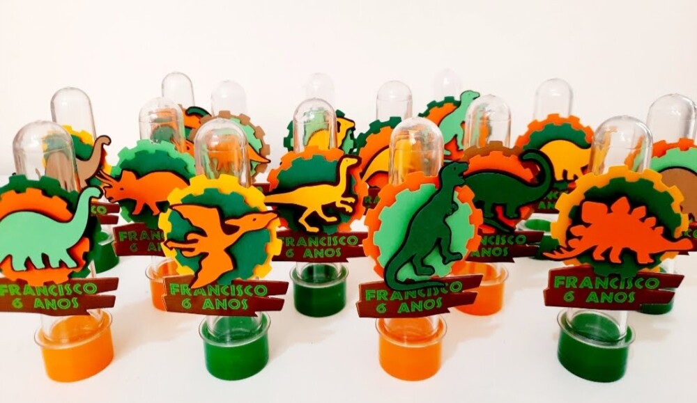 Tubetes Dinossauros