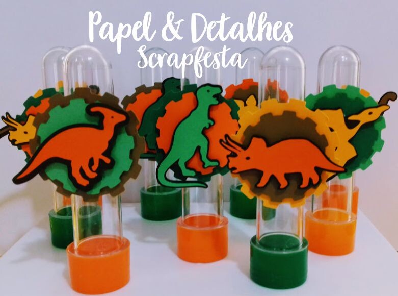 Tubetes Dinossauros