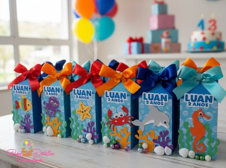 Caixa Milk Fundo do Mar