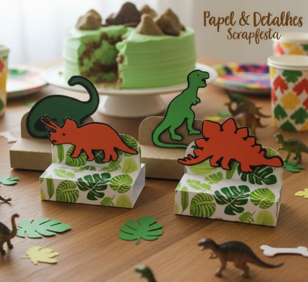 Porta bis duplo Dinossauro
