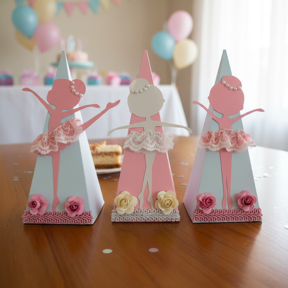 Caixas Cone bailarinas