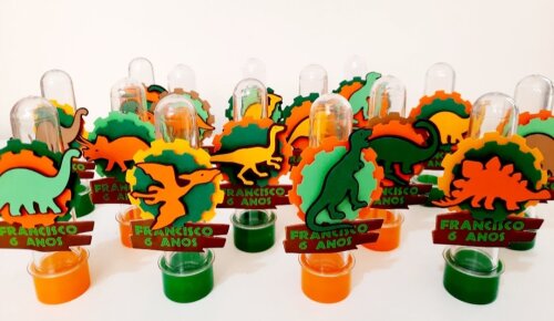 Tubetes Dinossauros