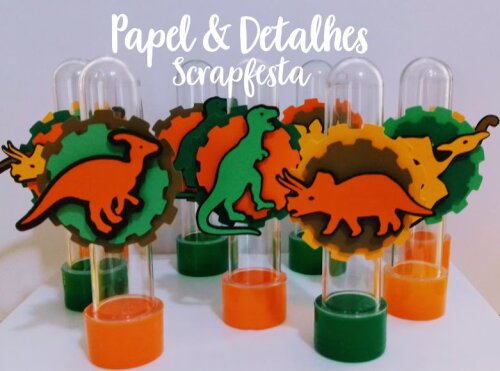 Tubetes Dinossauros