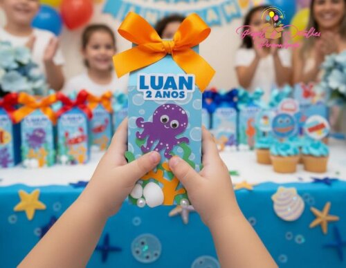 Caixa Milk Fundo do Mar