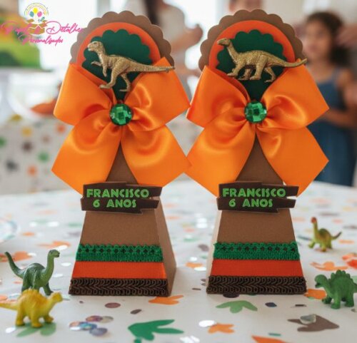 Caixa Cone Dinossauro / Jurassic