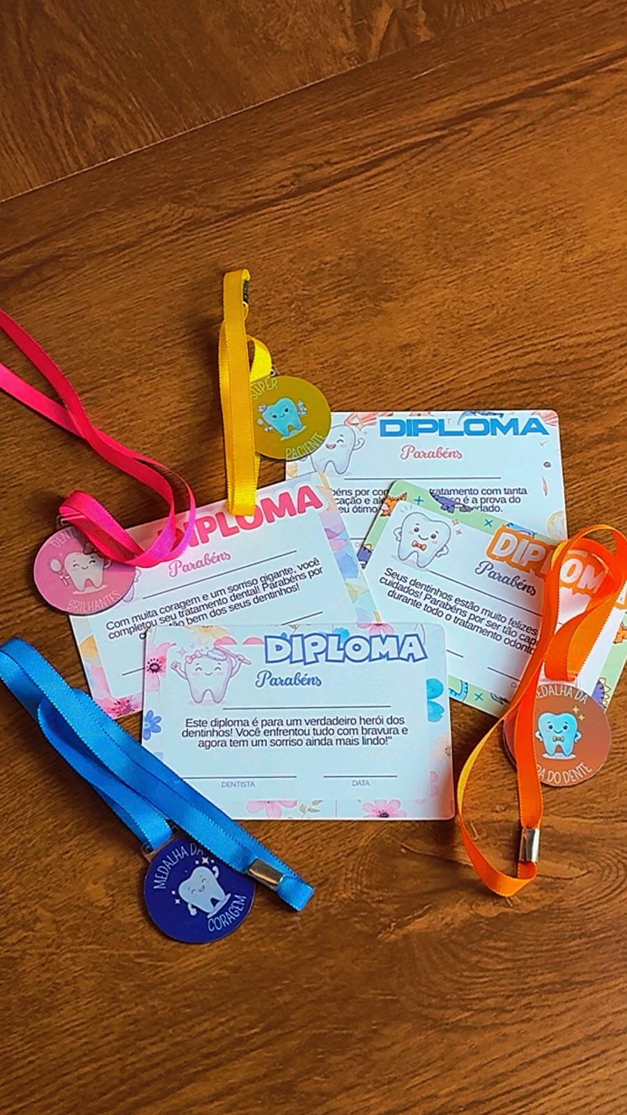 Kit Incentivo Infantil para Dentistas- odontopediatria – 12 Dip