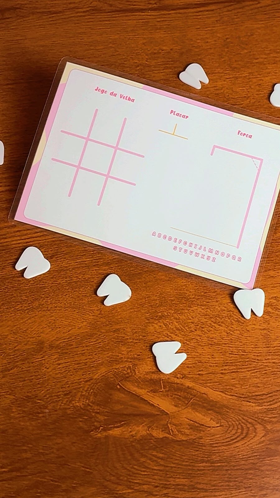 Kit Mini Lousa com Canetinha e Apagador – Lembrancinha Odontolo