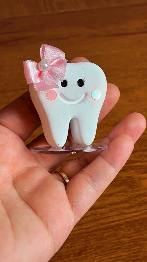 Mimo Dentinho em Gesso Odontológico – Personalizado para Clín