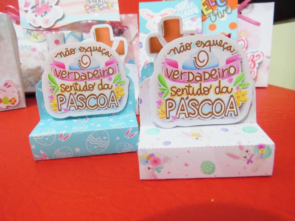 Arquivo Digital Caixas Porta Bis (4 Modelos) Páscoa Cristã