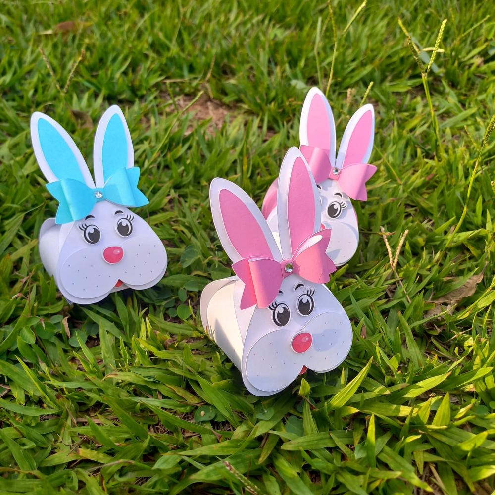 Arquivo Kit Digital Porta Bombom Coelho