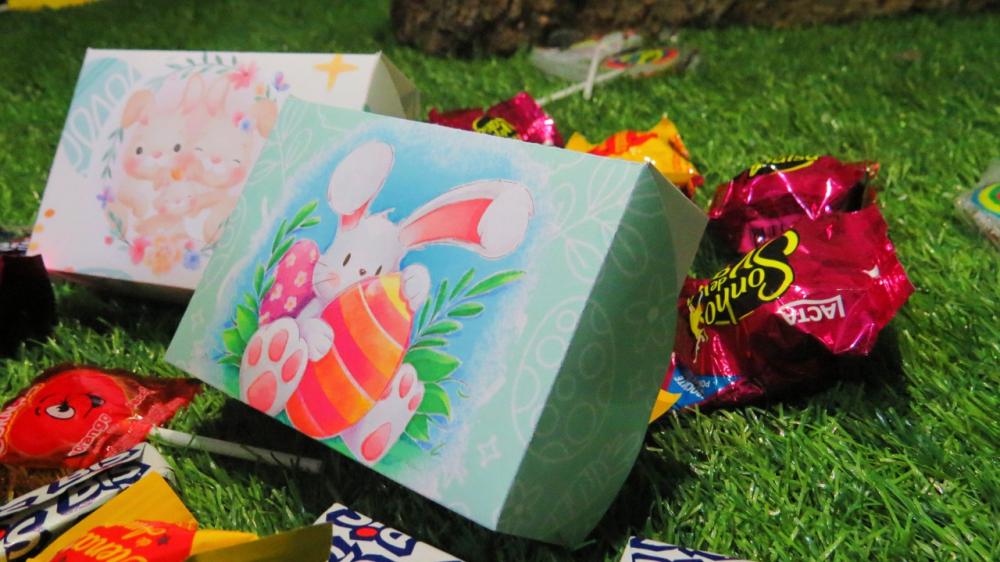 Arquivo Digital Caixa  Cut doces páscoa