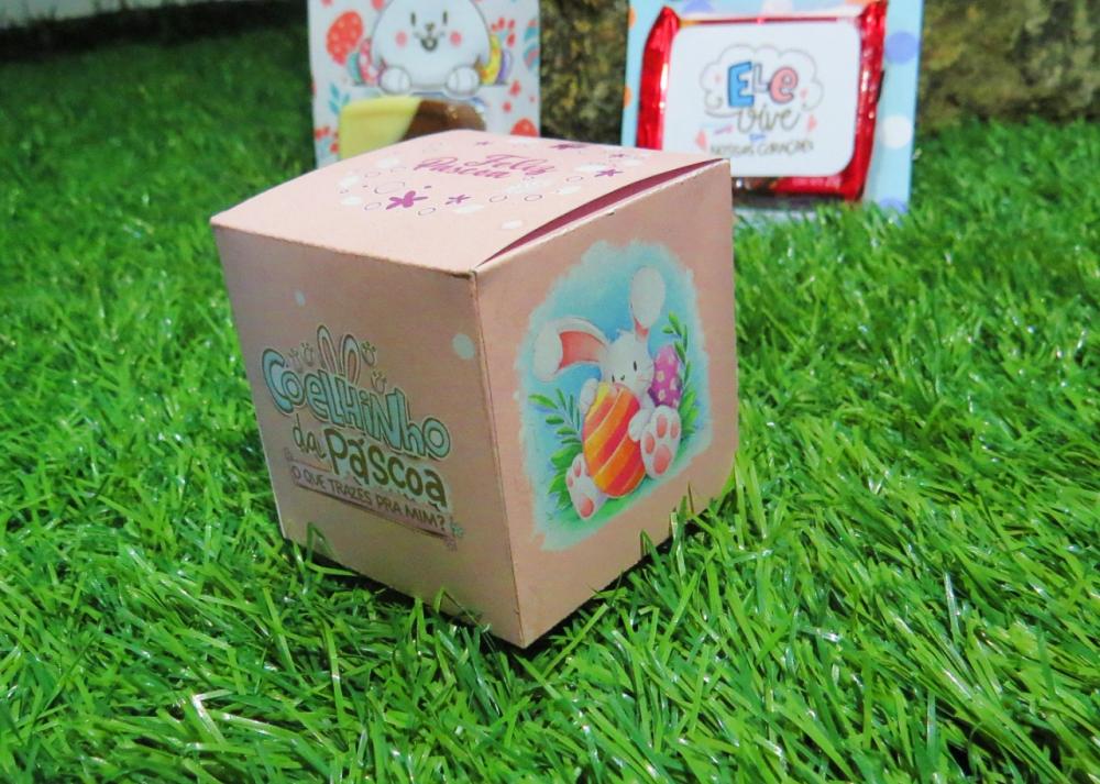 Arquivo Digital Caixa  Caixinha páscoa