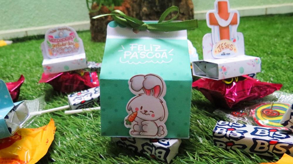 Arquivo Digital Caixa Mine Milk Páscoa