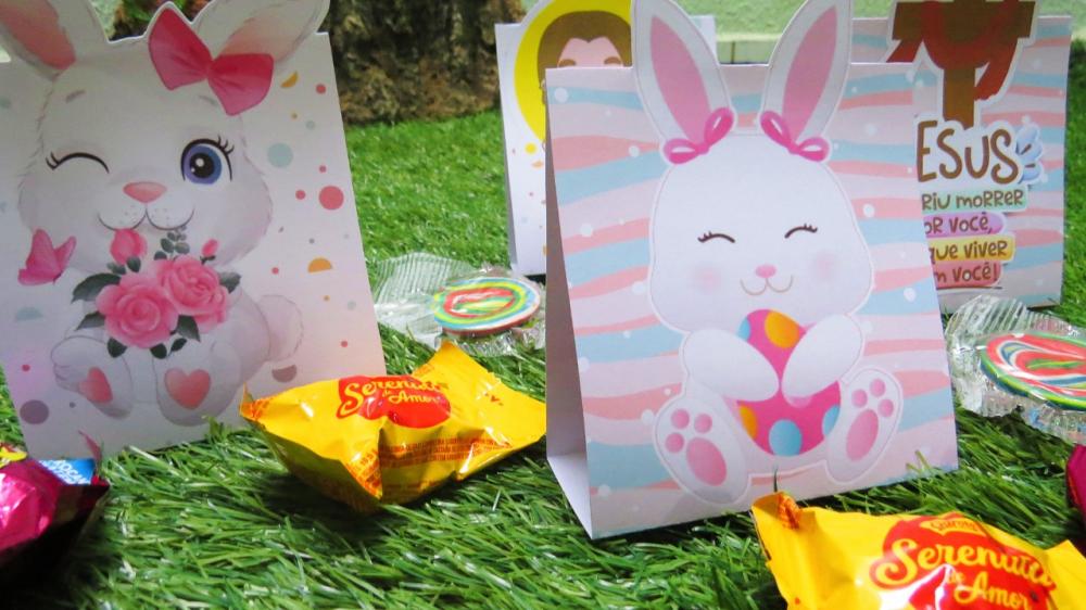 Arquivo Kit Digital Porta Bombom Cut Páscoa