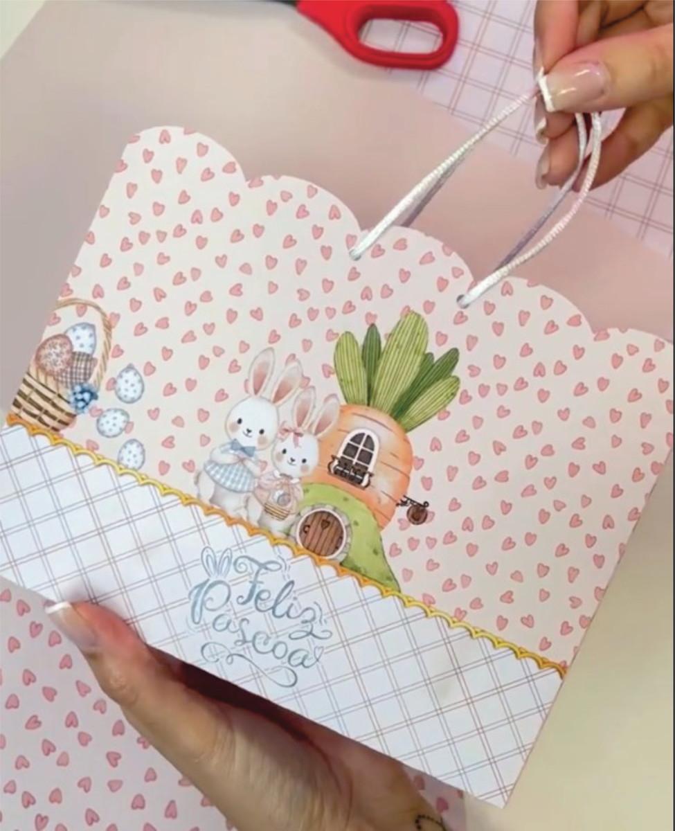 Arquivo Kit Digital Páscoa Coelho Cut