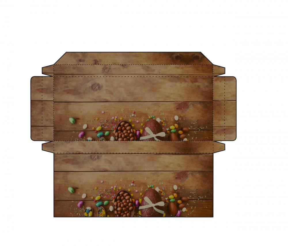 Arquivo Digital Arte molde barra de chocolate