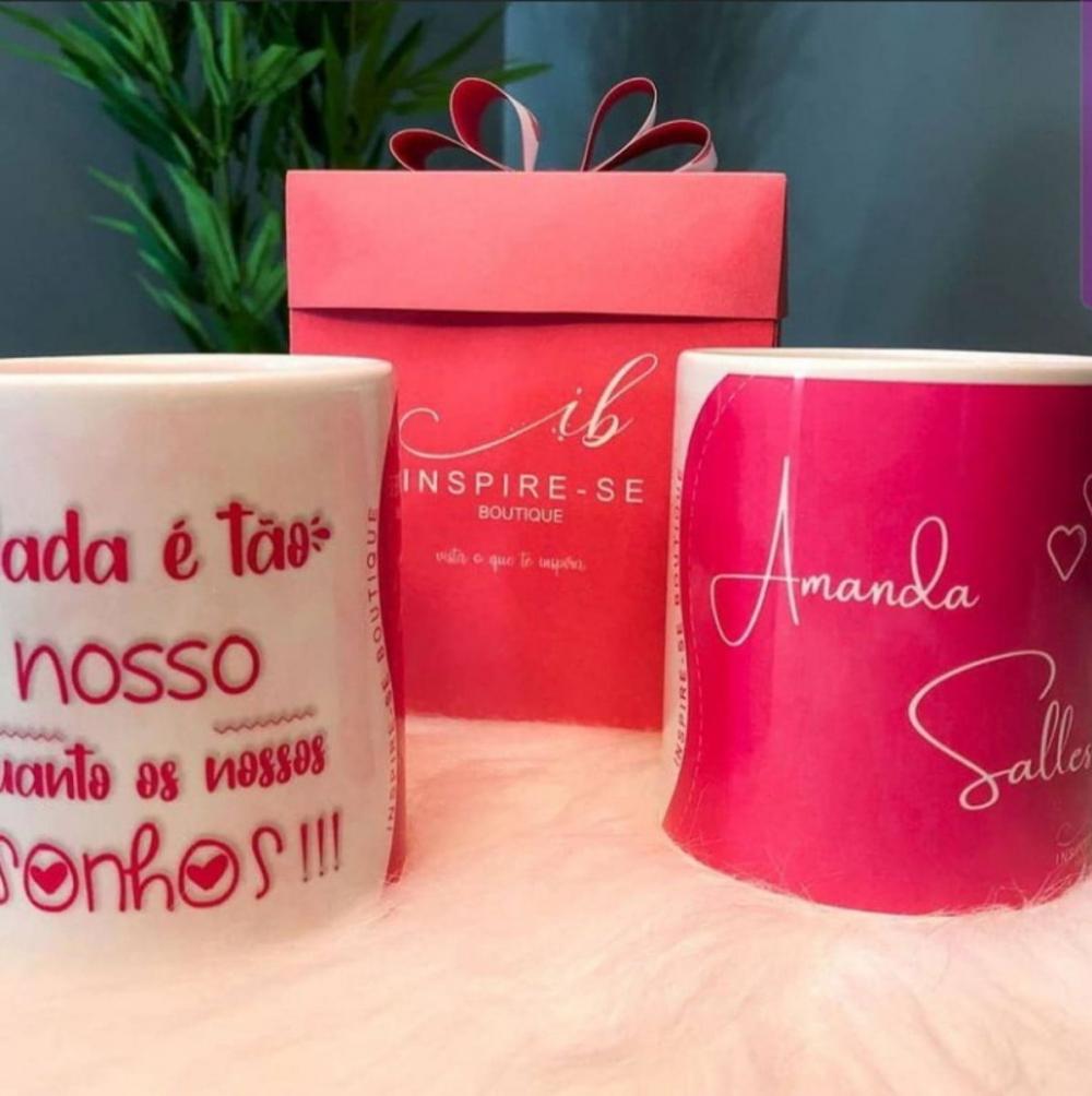 Arquivo Digital Arte Caneca Sonhos