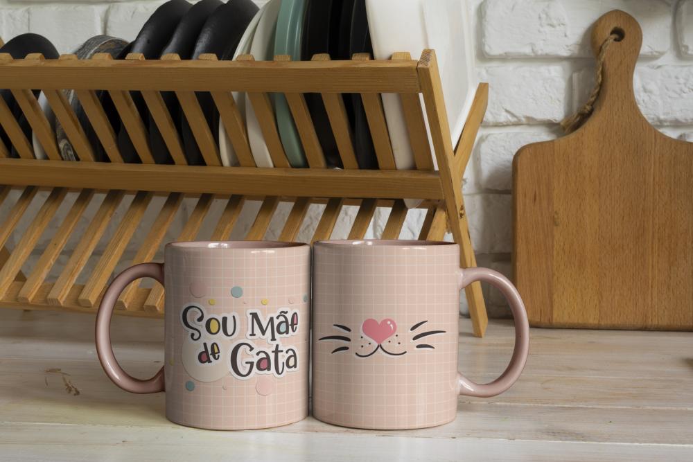 Arquivo Digital Arte para Caneca Mãe de Pet