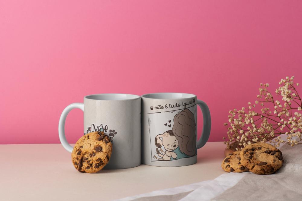 Arquivo Digital Arte para Caneca Mãe de Pet