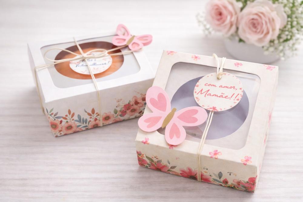 Arquivo digital caixa para sabonete dia das mães 2 estampas.