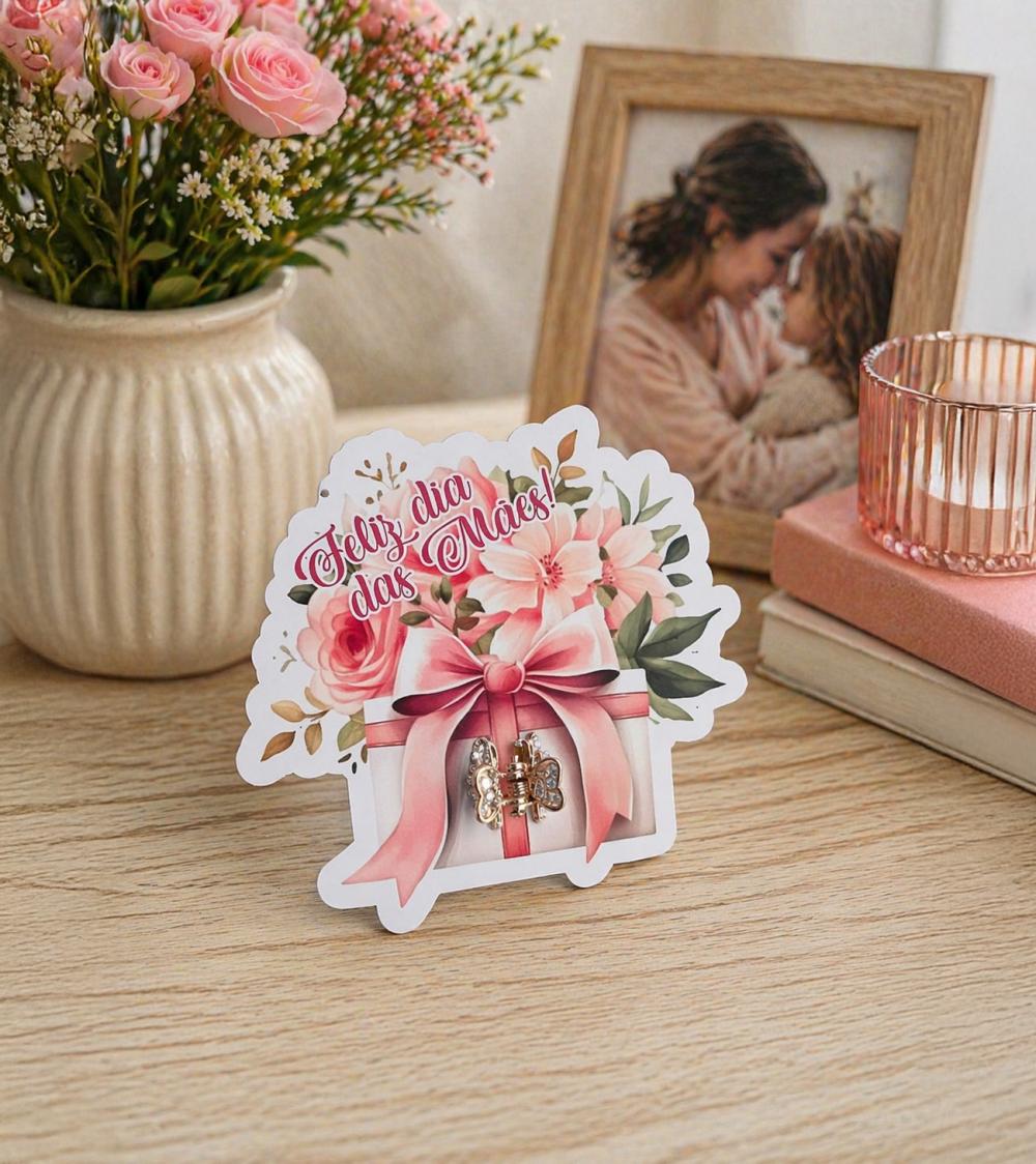 Arquivo Kit Digital Floral Mimo Dia das Mães