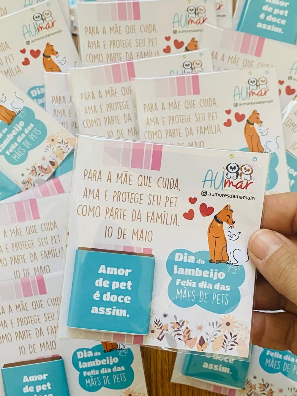 Arquivo Digital Card La creme mães de Pet
