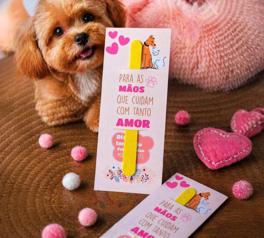 Arquivo Digital Card Mine Lixa Mãe de Pet