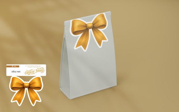 Arquivo Digital Kit Lapelas Fecha Sacola Natal