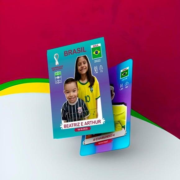Arquivo Digital Figurinhas da Copa 2022 ( Você Mesmo Edita)