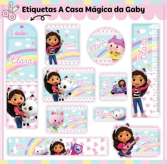 Arquivo Digital Etiquetas Escolares a Casa Mágica da Gaby