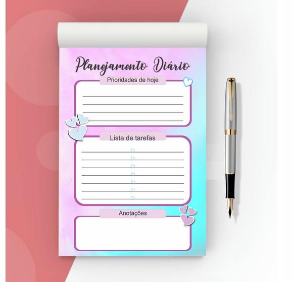 Arquivo digital Bloco planejamento diário PDF