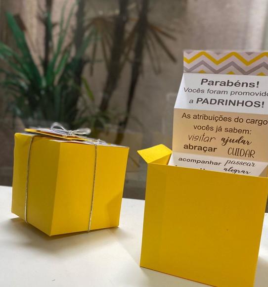 Arquivo Digital Caixinha Sanfonada para Padrinhos