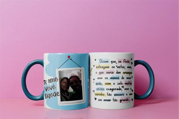 Arquivo Digital Caneca Vovô Bigode