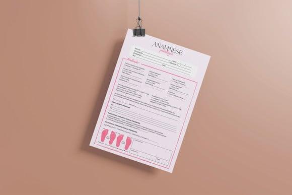 Arquivo Digital Ficha de Anamnese Podologia