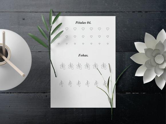 Folhas De Treino Para Decoração 3d Acrílico Pdf