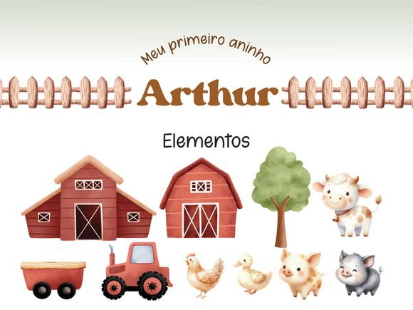 Kit Digital a Fazendinha (elementos em Png)