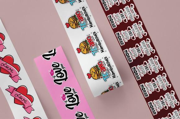 Kit Digital Adesivos Dia dos Namorados