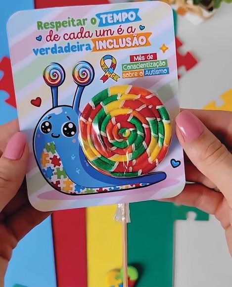 Kit Digital Card Caracol Concientização do Autismo