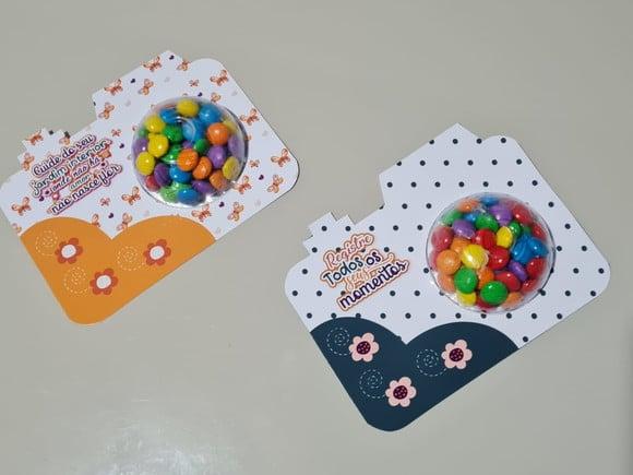 Kit Digital Card para Blister + Balinhas Dia das Mulheres