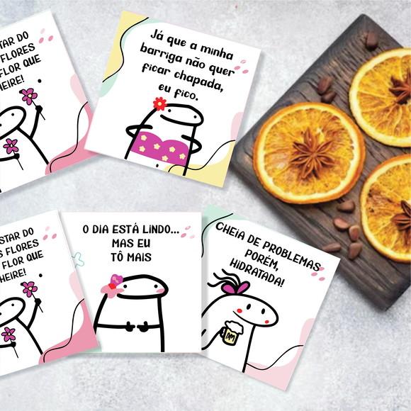Kit Digital Card de Frases para Drinks Flork