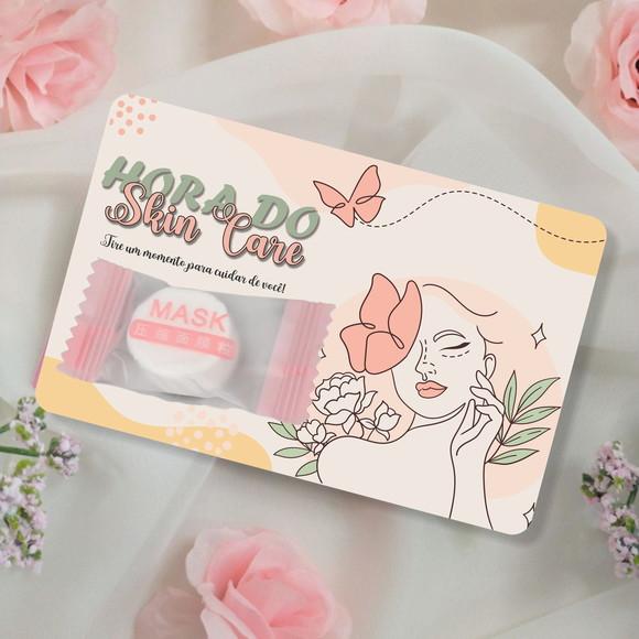 Kit Digital Card Skin Care Dia das Mulheres